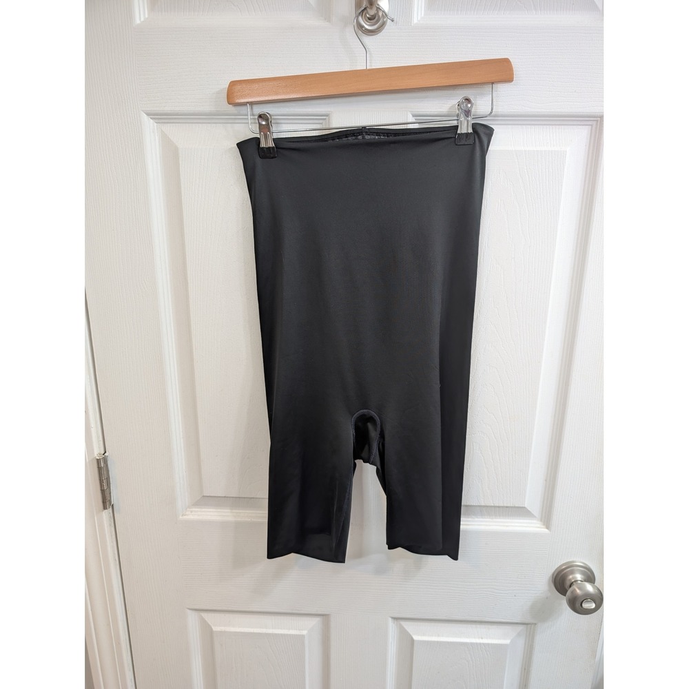 Spanx Black High Waist Mid Thigh Shapewear - Size L